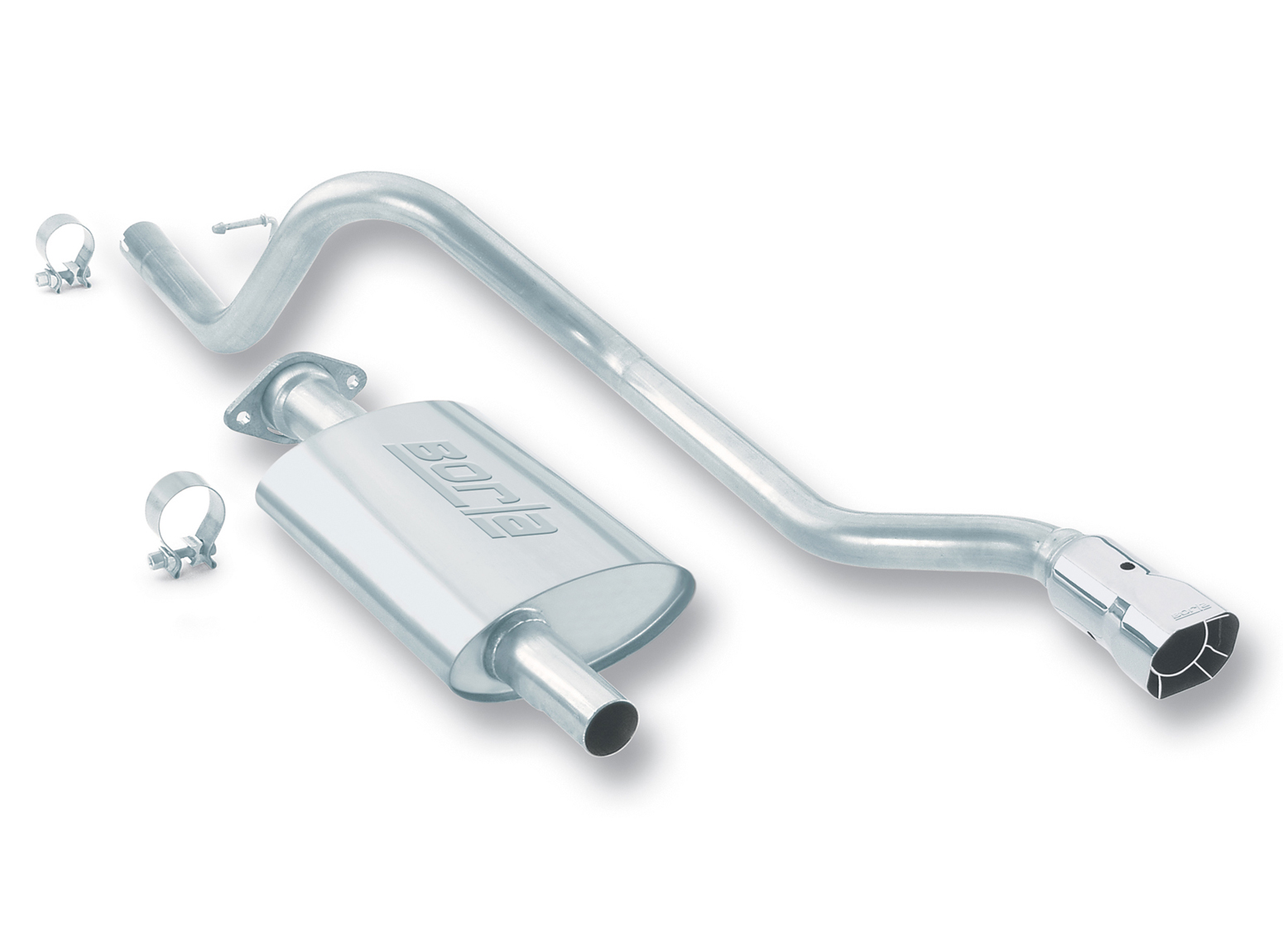 Cat-Back Stainless Exhaust, 97-01 XJ (140071) | Jeepey - Jeep parts, spares  and accessories