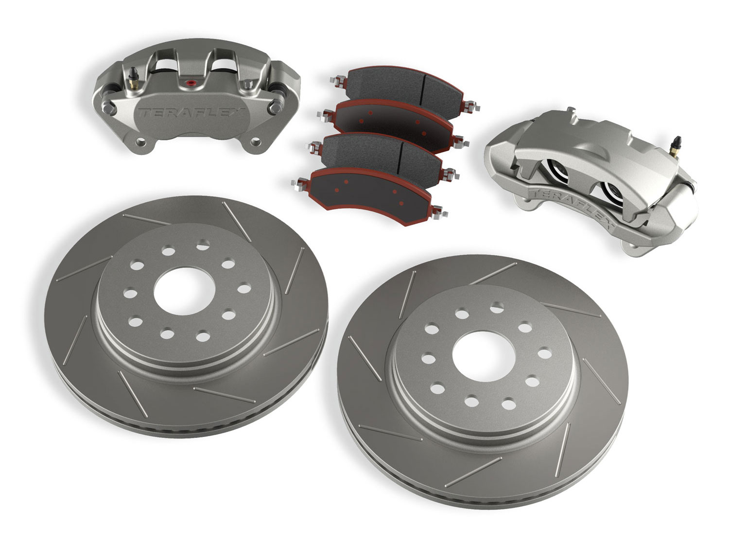 Front Big Brake Kit w/ Slotted Rotors, JK (4303420) | Jeepey - Jeep parts,  spares and accessories
