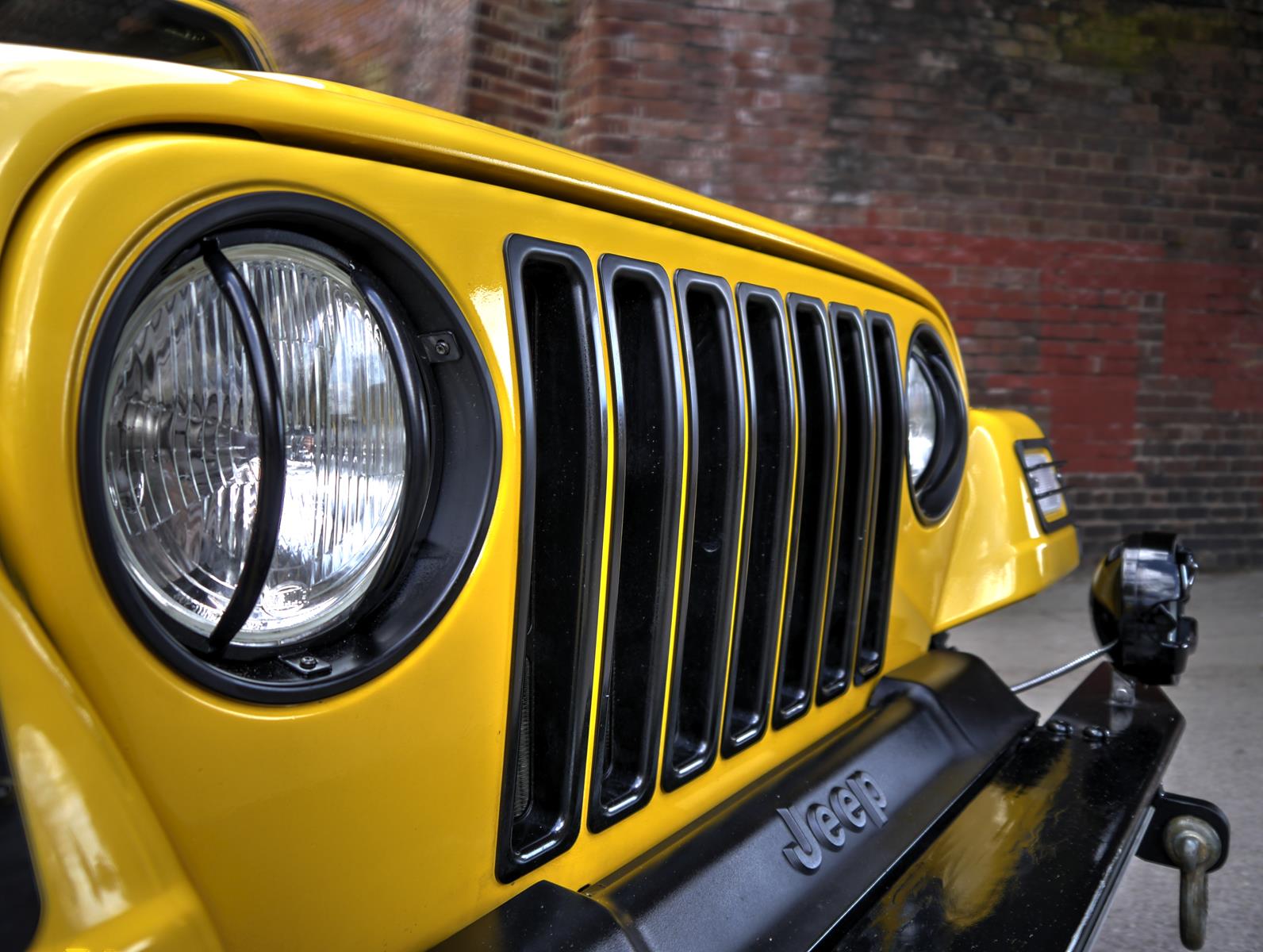 Black Headlight Bezels, TJ ( ) | Jeepey - Jeep parts, spares and  accessories