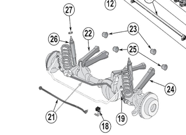 Front Sway Bar Link (TJ) (52087771) | Jeepey - Jeep parts, spares and  accessories